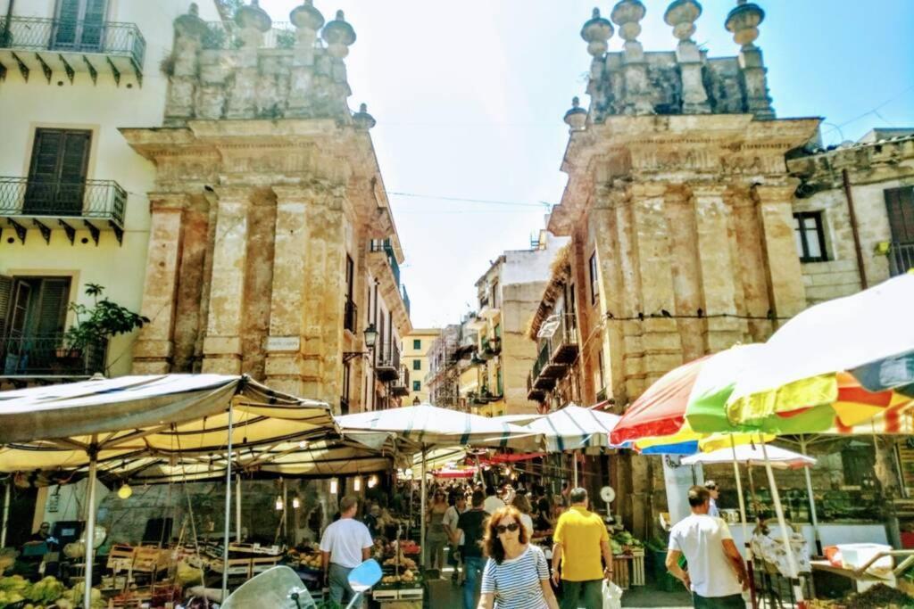 A Casa Di Enza B&B Palermo Exterior foto